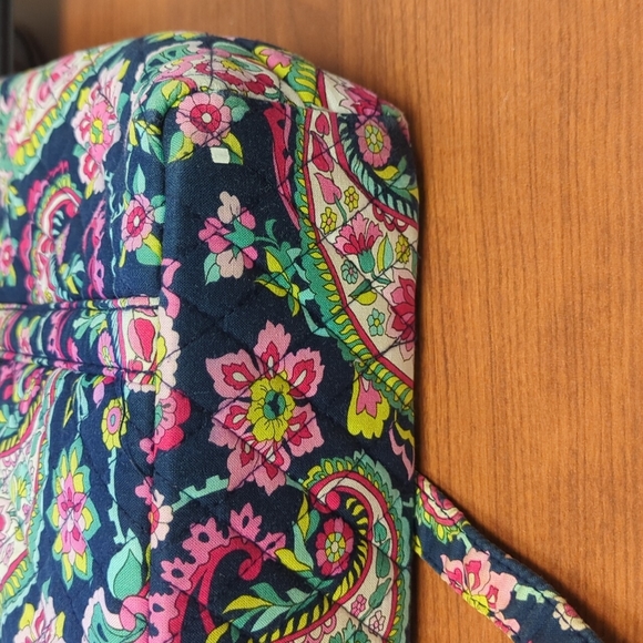 Vera Bradley Petal Paisley Vera Tote Shoulder Bag - Picture 4 of 11